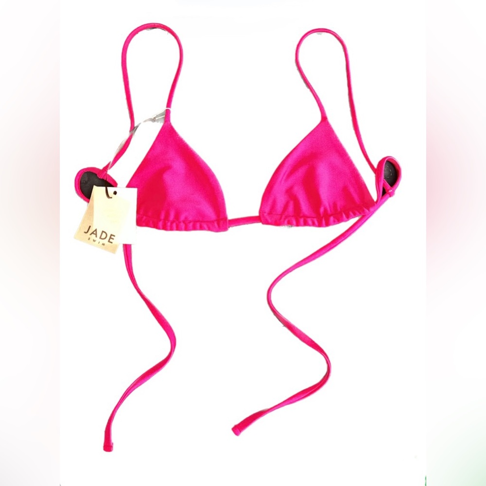 Jade Swim Via Triangle Bikini Top